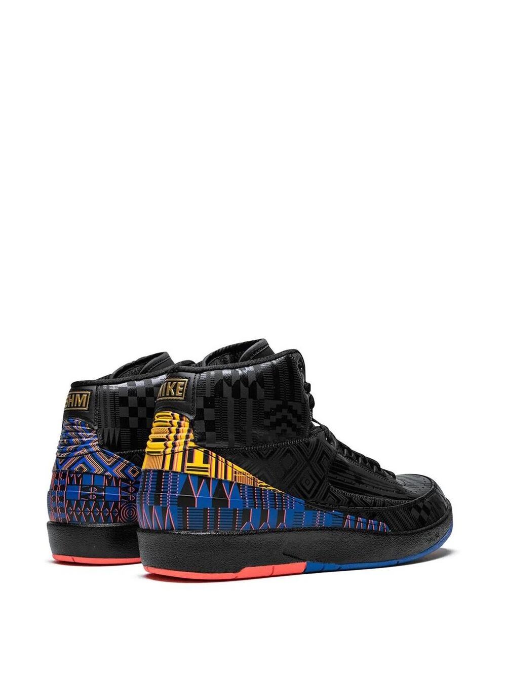 Limited Edition Nike Air Jordon 2 Retro BLM BHM Size: Youth 6.5